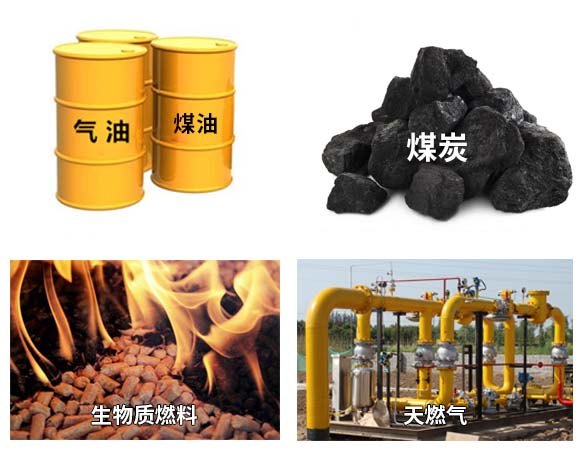 常見的熱源可以分為固體燃料、液體燃料、氣體燃料等